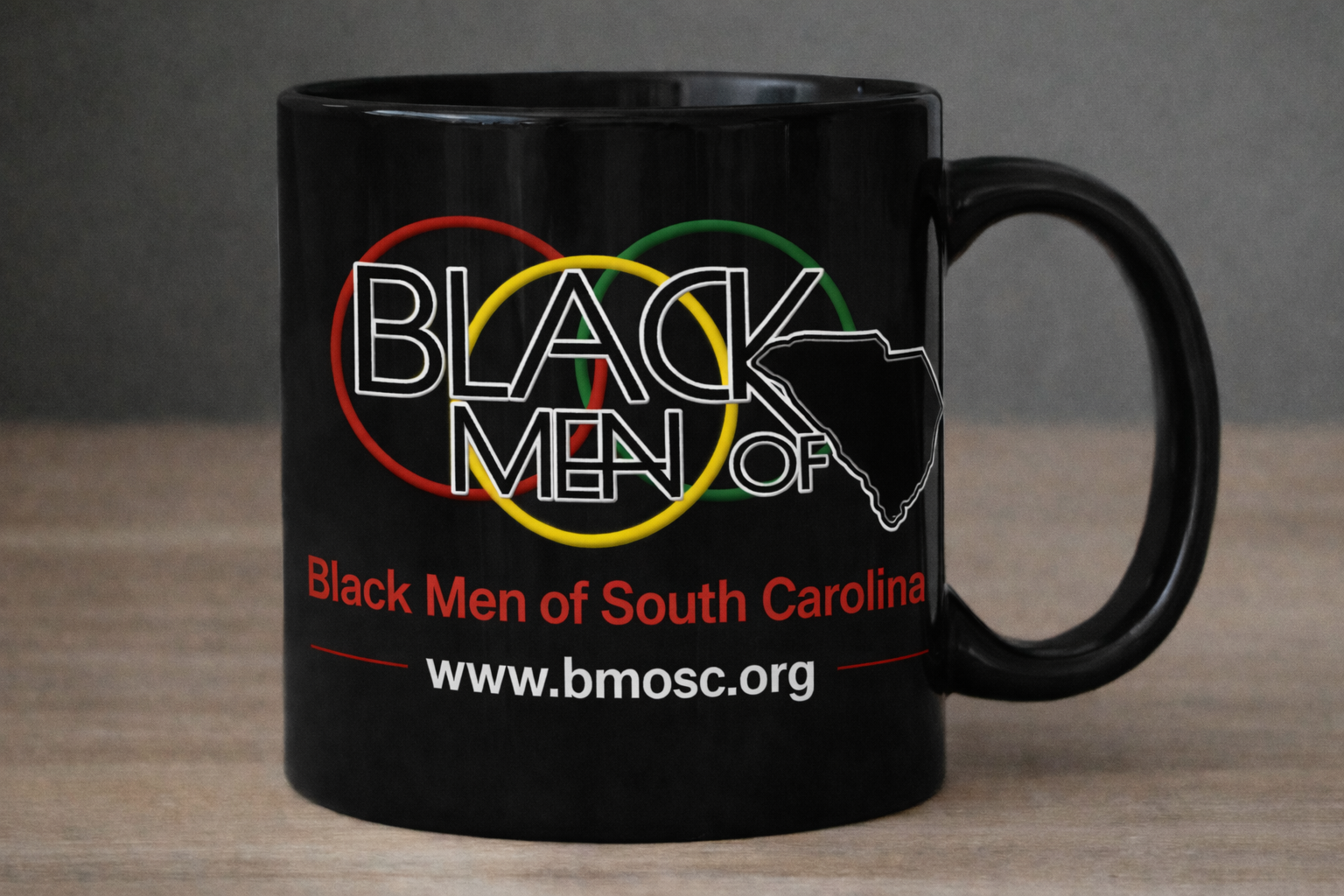 Black BMOSC Mug