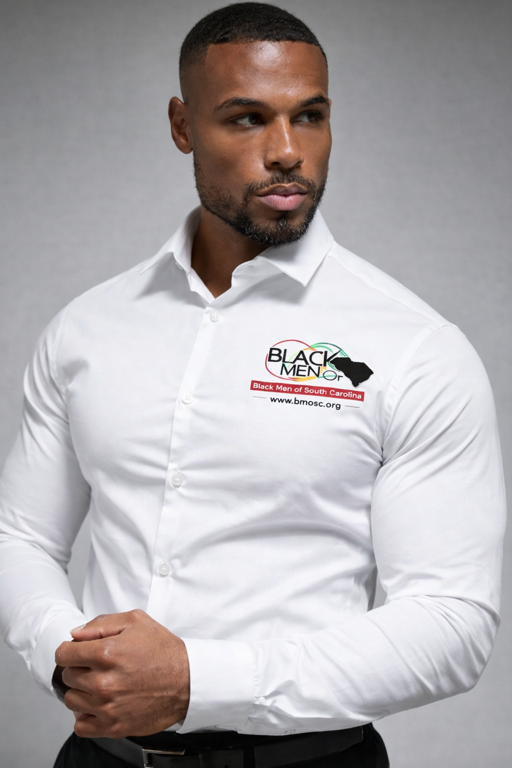 White BMOSC Dress Shirt