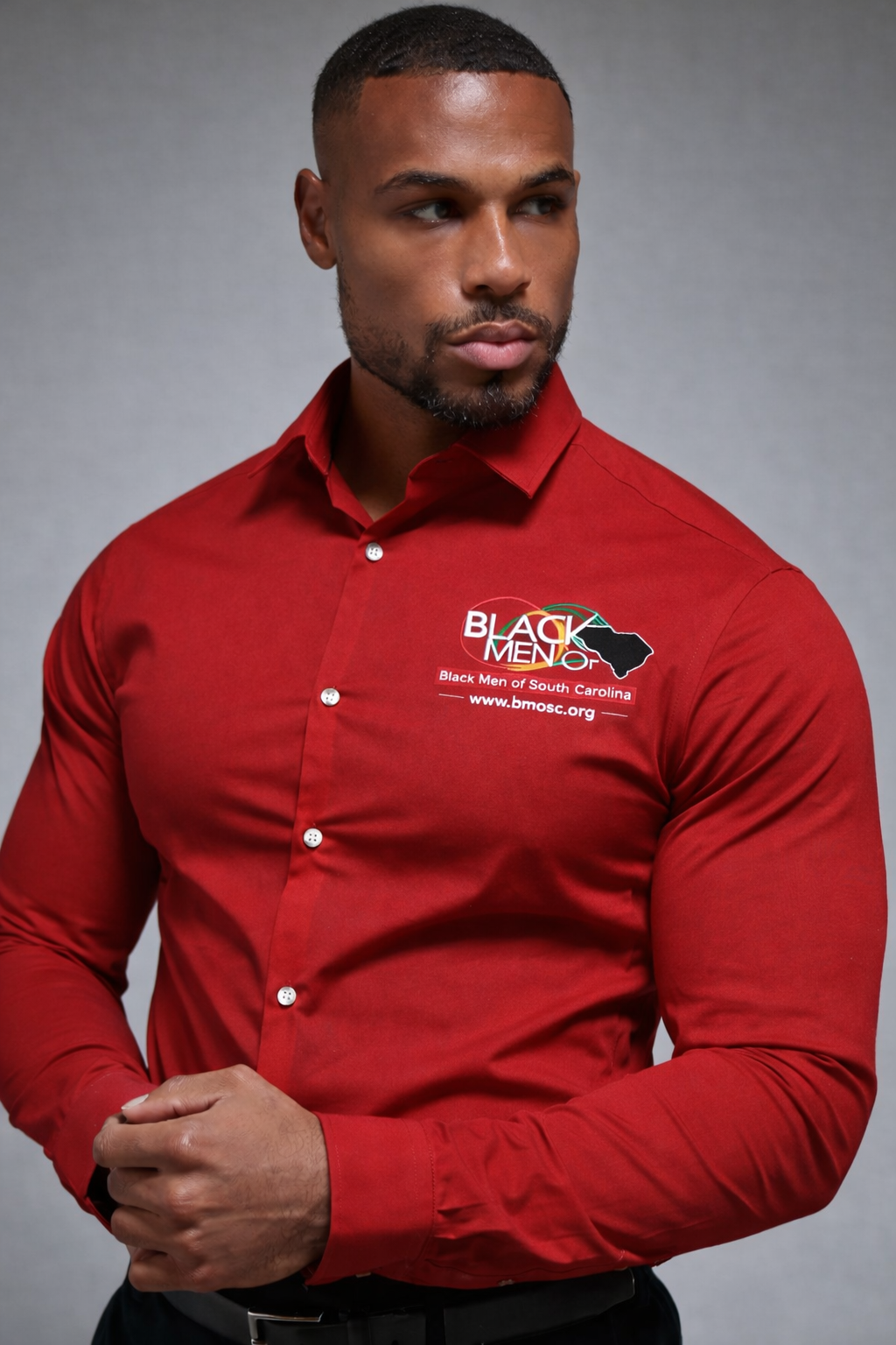 Red BMOSC Dress Shirt