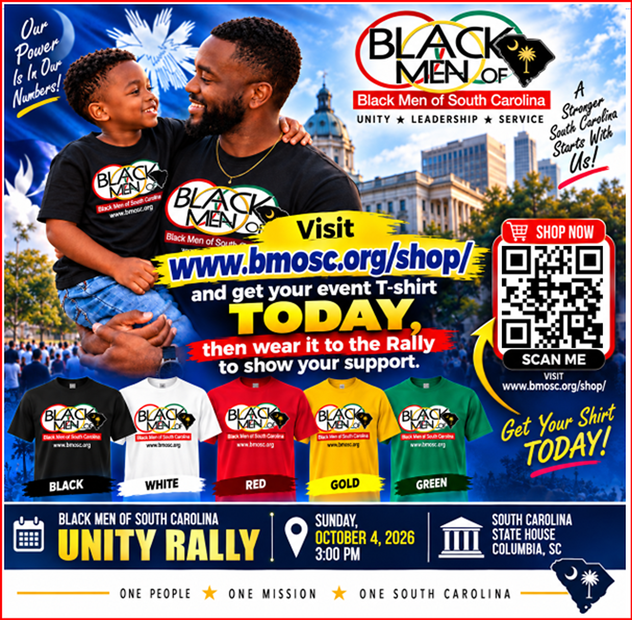 BMOSC Community Unity Rally T-Shirt